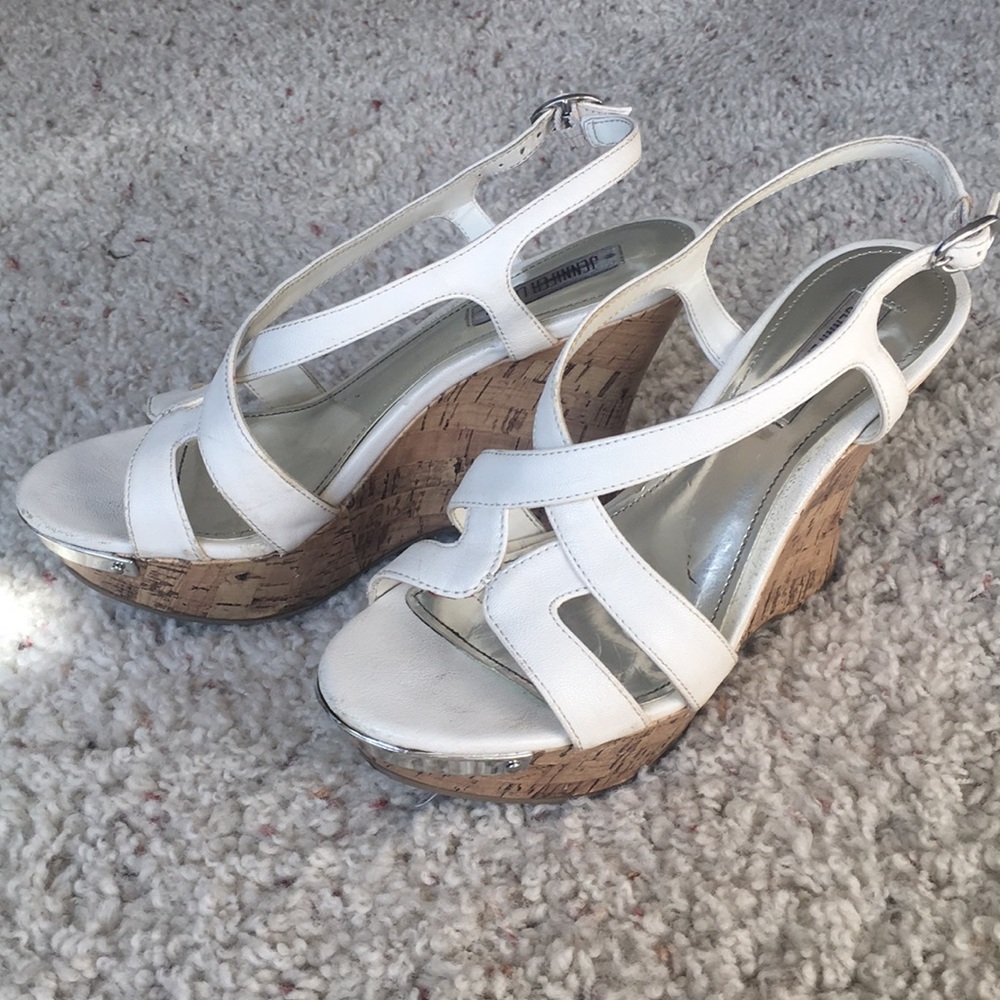 White wedges
